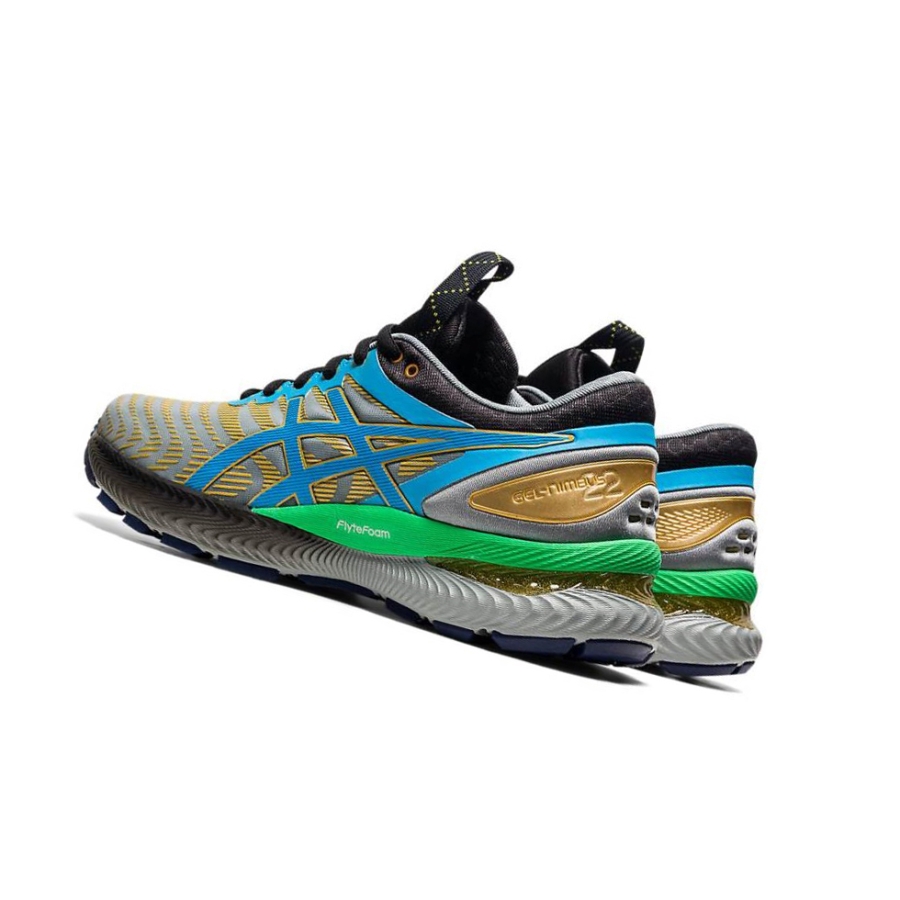 Grey Women's Asics GEL-NIMBUS 22 Running Shoes | US62849SJ - Asics Outlet Sale