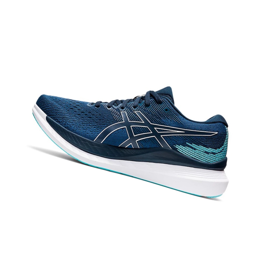 Mako Blue / French Blue Men's Asics GlideRide 3 Running Shoes | US94215BL - Asics Outlet Sale