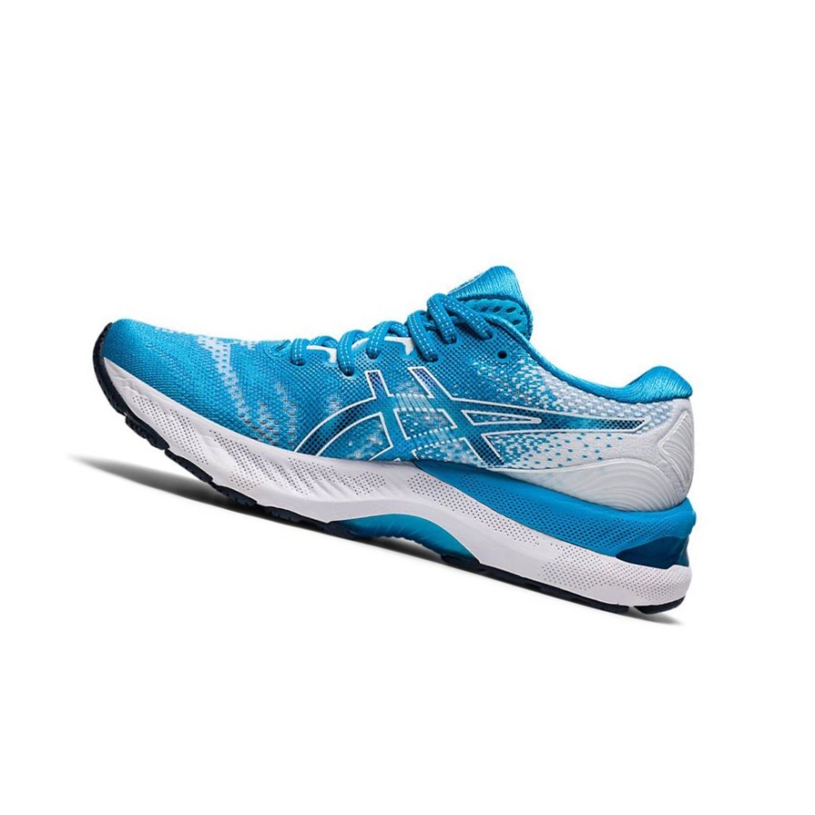 Blue Women's Asics GEL-NIMBUS 23 Running Shoes | US27350QT - Asics Outlet Sale