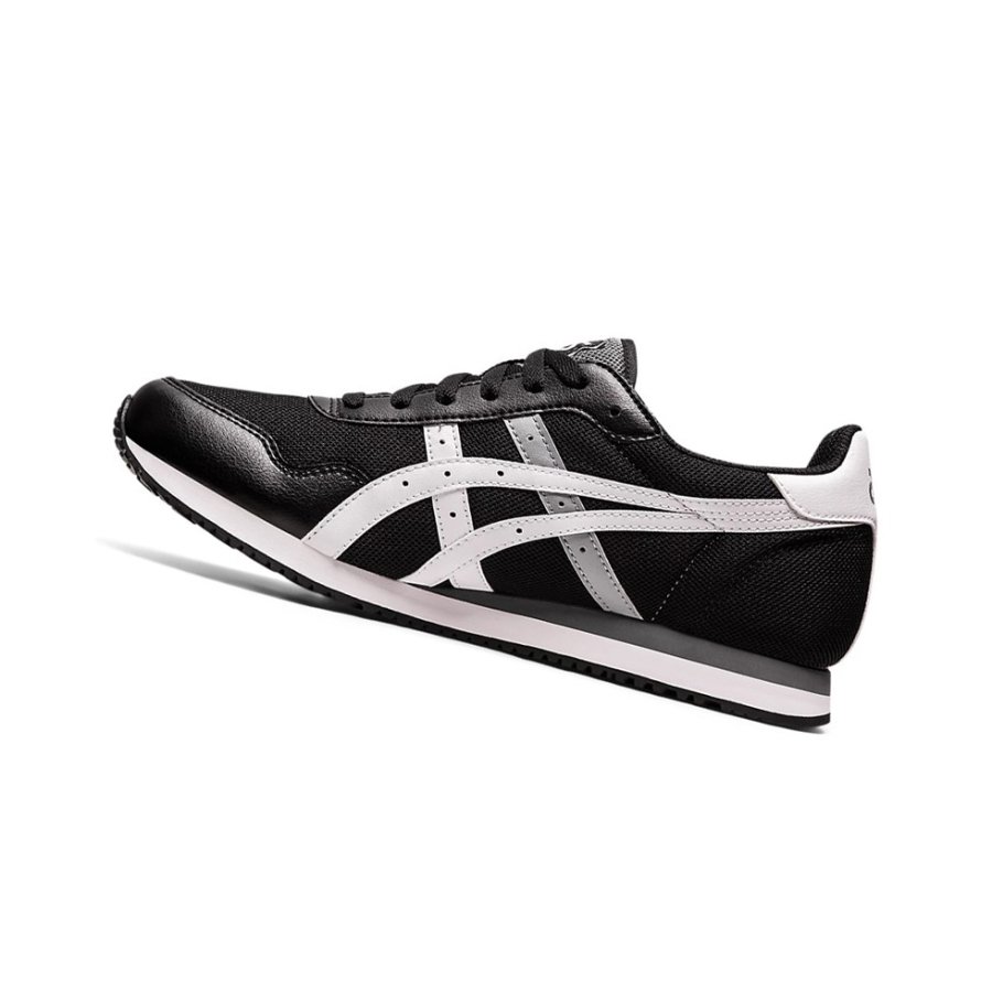 Black / White Men's Asics TIGER RUNNER Sneakers | US97520VS - Asics Outlet Sale