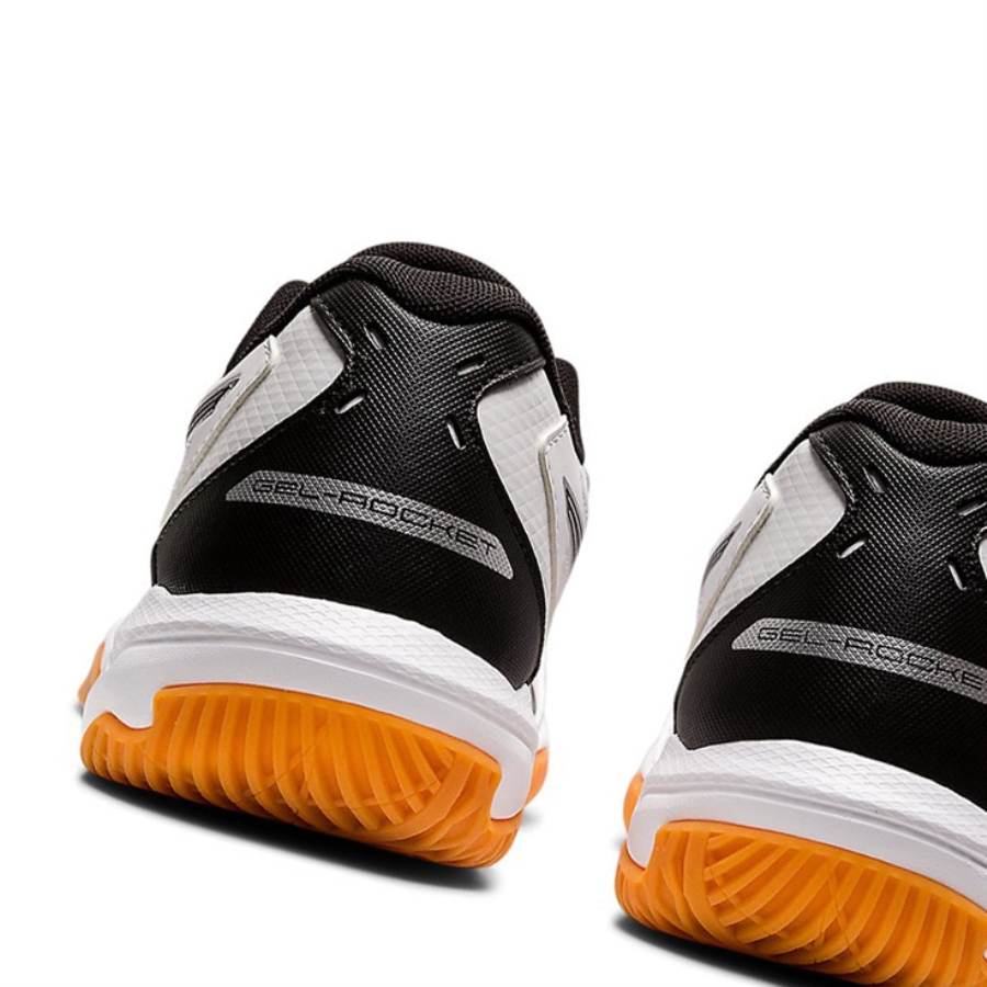 White / Black Women's Asics GEL-ROCKET 10 Volleyball Shoes | US76319LZ - Asics Outlet Sale