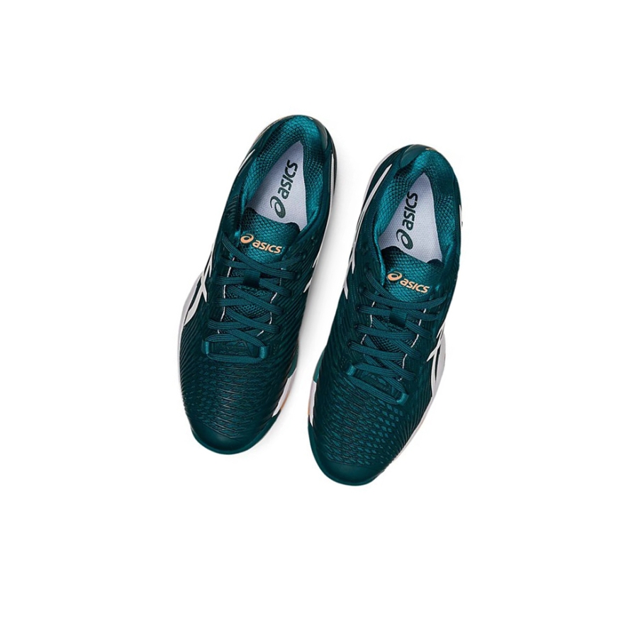 Velvet Pine / White Men's Asics SOLUTION SPEED FF 2 Tennis Shoes | US16290WQ - Asics Outlet Sale