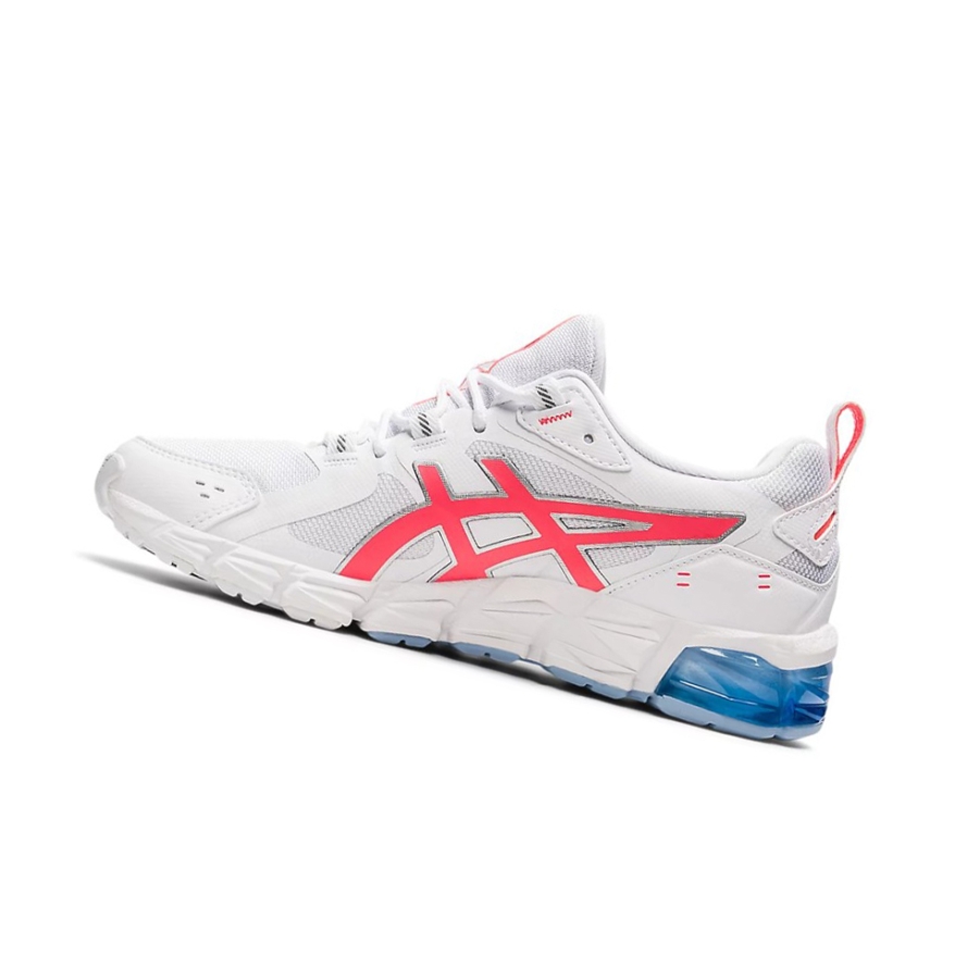 White / Blazing Coral Women's Asics GEL-QUANTUM 180 Sneakers | US51986CW - Asics Outlet Sale
