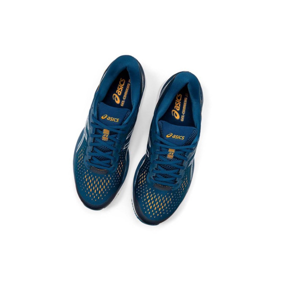 Blue Men's Asics GEL-CUMULUS 21 road Running Shoes | US52981JU - Asics Outlet Sale