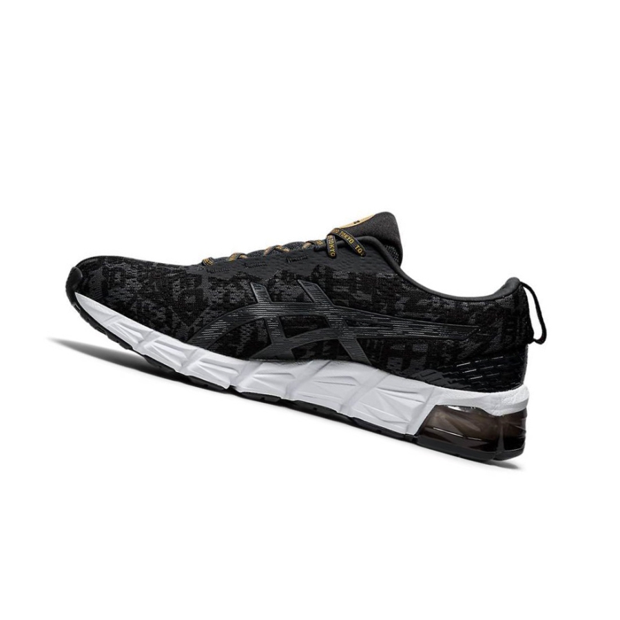 Black Men's Asics GEL-QUANTUM 180 5 Sneakers | US86314HU - Asics Outlet Sale
