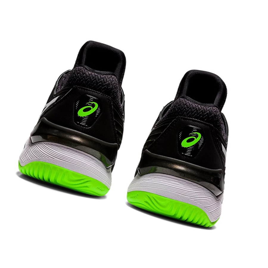 Black / Green Gecko Men's Asics COURT FF 2 Tennis Shoes | US38601FV - Asics Outlet Sale