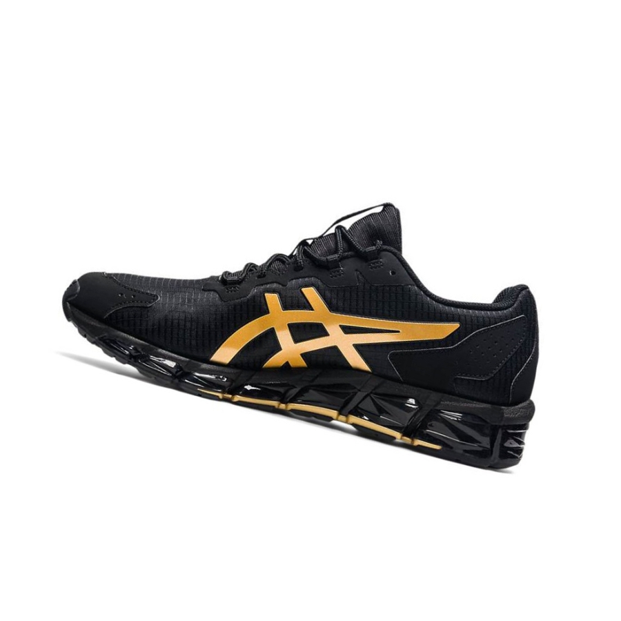 Black Men's Asics GEL-QUANTUM 360 6 Sneakers | US28135HS - Asics Outlet Sale