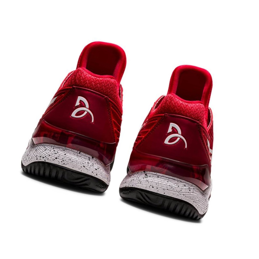 Red Men's Asics COURT FF Tennis Shoes | US53107HE - Asics Outlet Sale