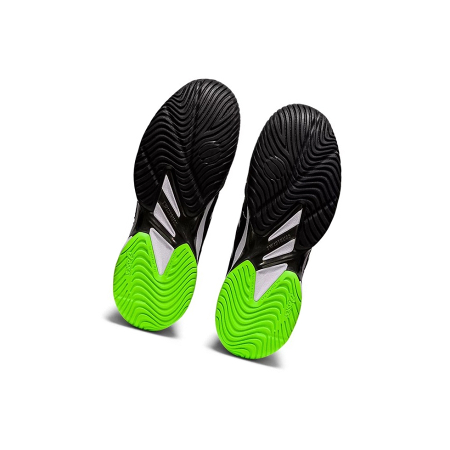 Black / Green Gecko Men's Asics COURT FF 2 Tennis Shoes | US38601FV - Asics Outlet Sale