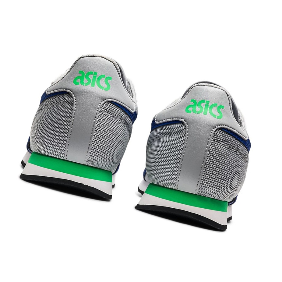 Piedmont Grey / Monaco Blue Men's Asics TIGER RUNNER Sneakers | US89104XP - Asics Outlet Sale