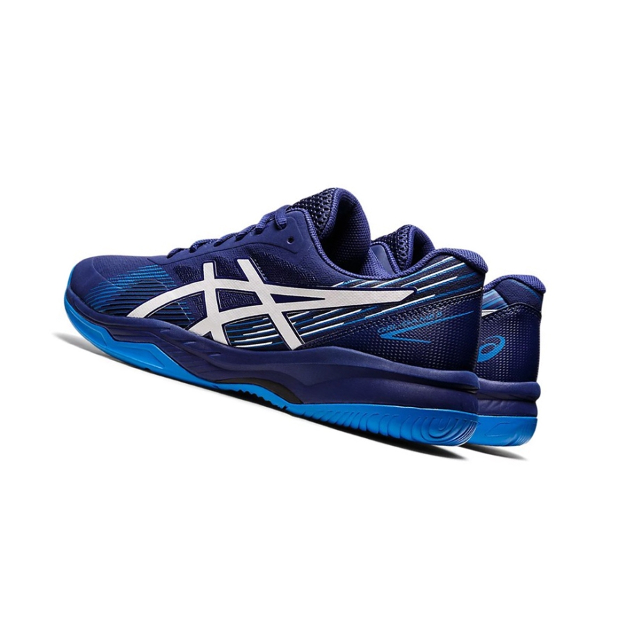 Dive Blue / White Men's Asics GEL-GAME 8 Tennis Shoes | US04785LS - Asics Outlet Sale
