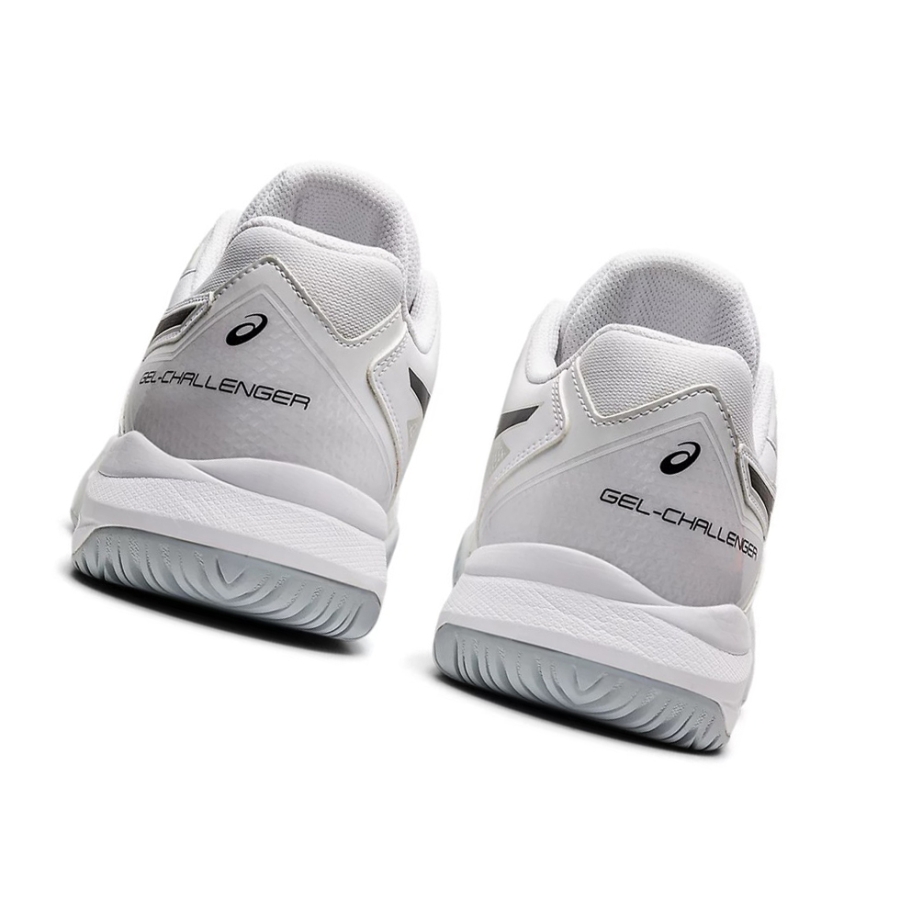 White / Black Men's Asics GEL-CHALLENGER 13 Tennis Shoes | US56831YQ - Asics Outlet Sale