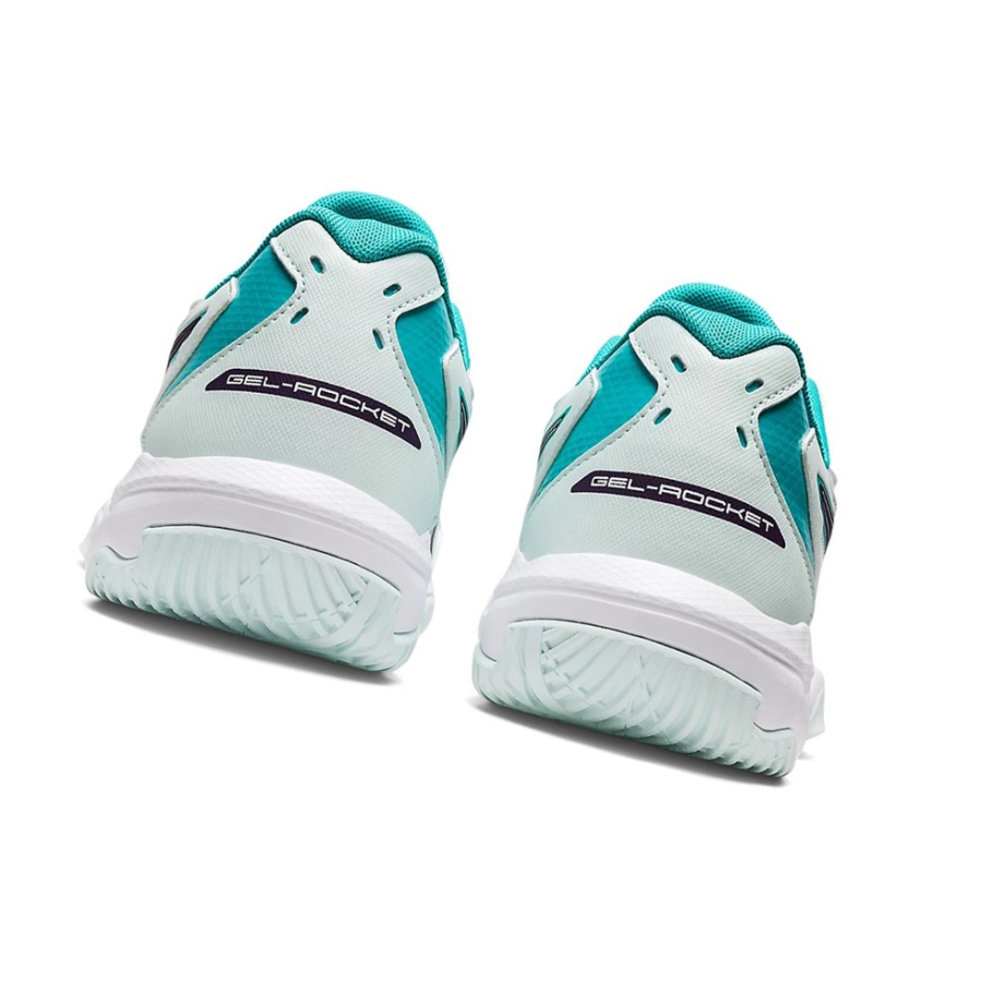 Soothing Sea / Night Shade Women's Asics GEL-ROCKET 10 Volleyball Shoes | US57398WK - Asics Outlet Sale