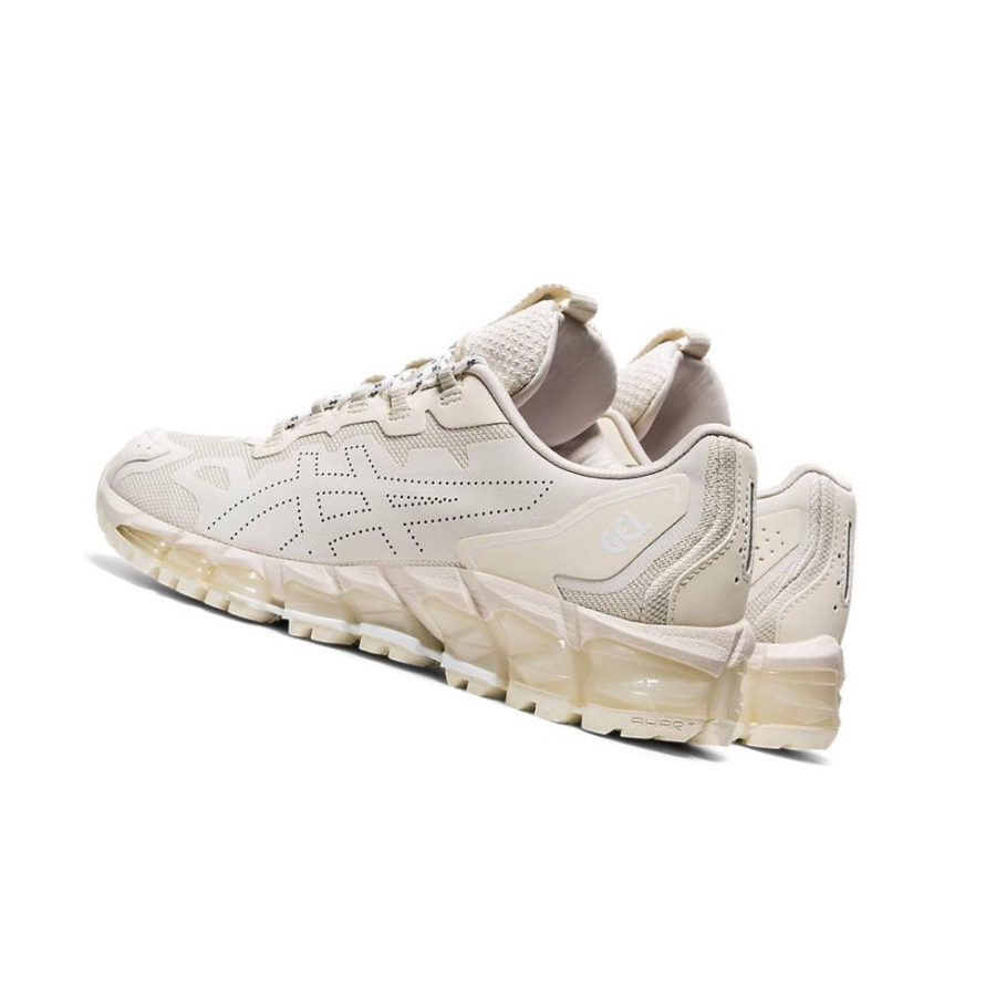 Cream Women's Asics GEL-QUATUM 360 6 Sneakers | US30865TW - Asics Outlet Sale