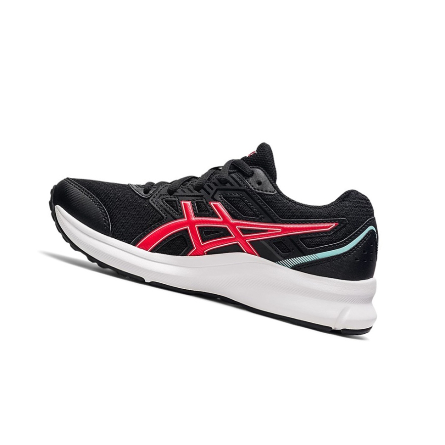Black / Electric Red Kids' Asics JOLT 3 GS Running Shoes | US27045FQ - Asics Outlet Sale