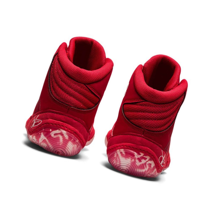 Red Men's Asics JB ELITE V Wrestling Shoes | US35179NW - Asics Outlet Sale
