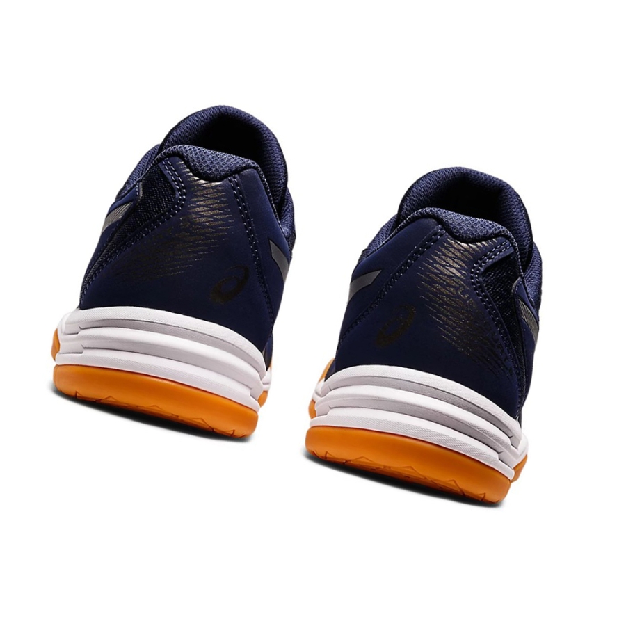 Peacoat / Pure Silver Men's Asics UPCOURT 5 Volleyball Shoes | US87529AE - Asics Outlet Sale