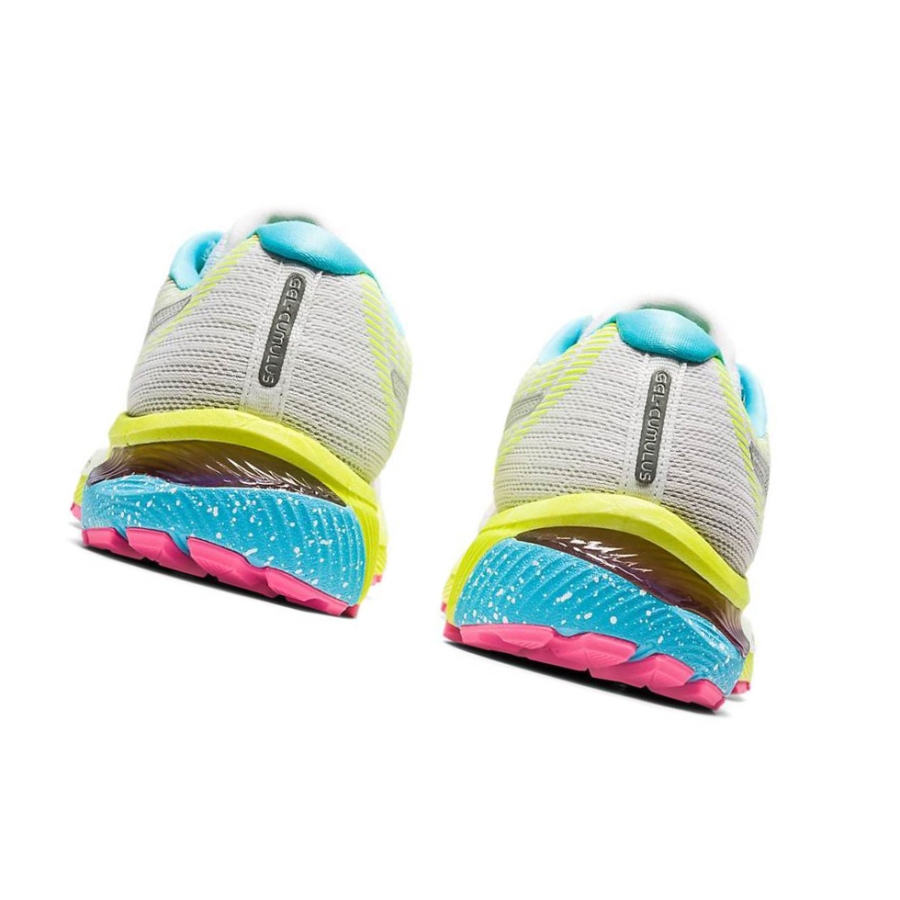 White Women's Asics GEL-CUMULUS 22 LITE-SHOW Running Shoes | US20965IM - Asics Outlet Sale