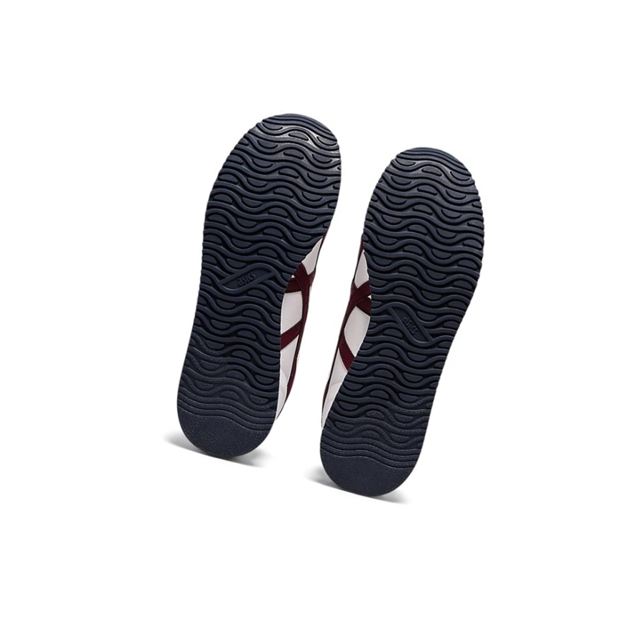 White / Roselle Men's Asics TIGER RUNNER Sneakers | US68917CO - Asics Outlet Sale