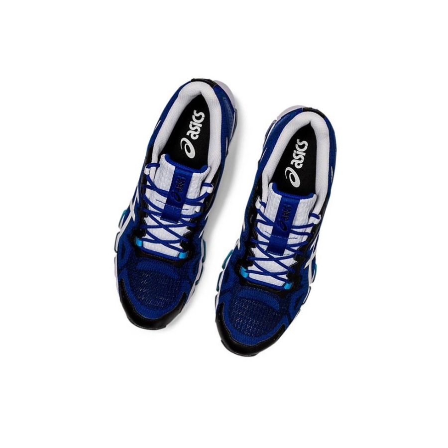 Black Men's Asics GEL-QUANTUM 360 6 Sneakers | US67051FC - Asics Outlet Sale