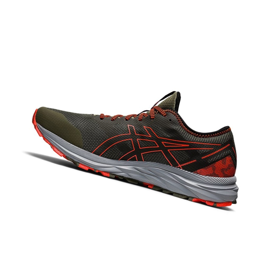 Mantle Green / Cherry Tomato Men's Asics GEL-EXCITE TRAIL Running Shoes | US07259OZ - Asics Outlet Sale