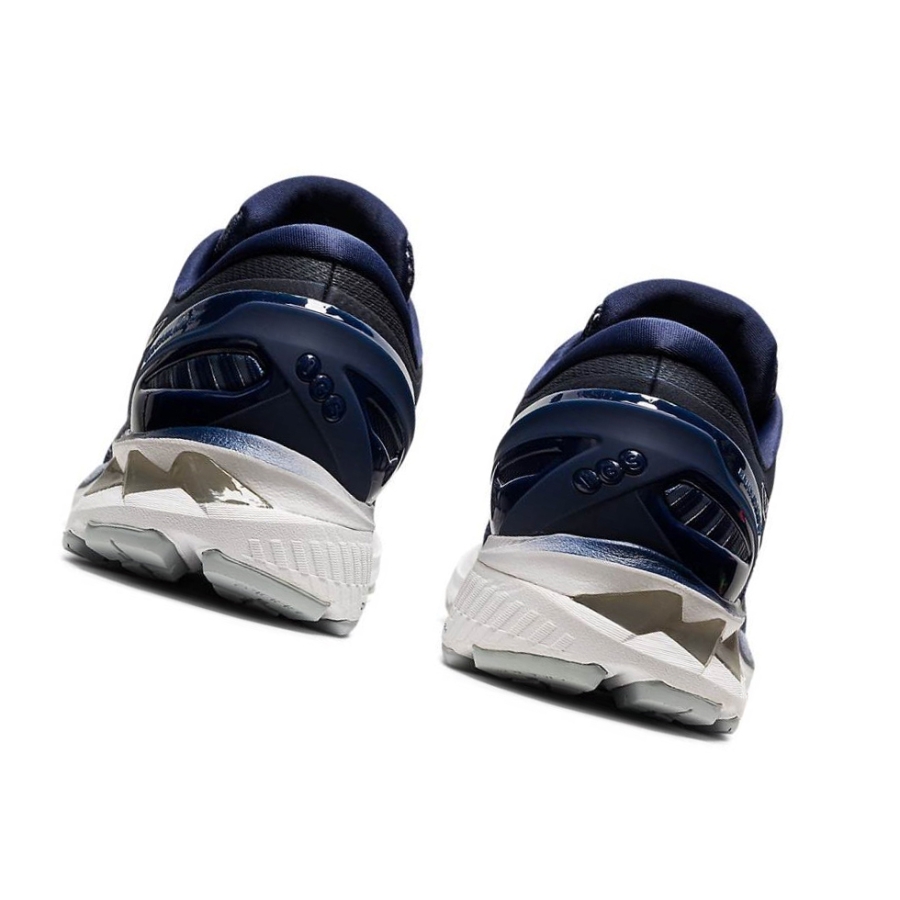 Navy Men's Asics GEL-KAYANO 27 Running Shoes | US03419OF - Asics Outlet Sale
