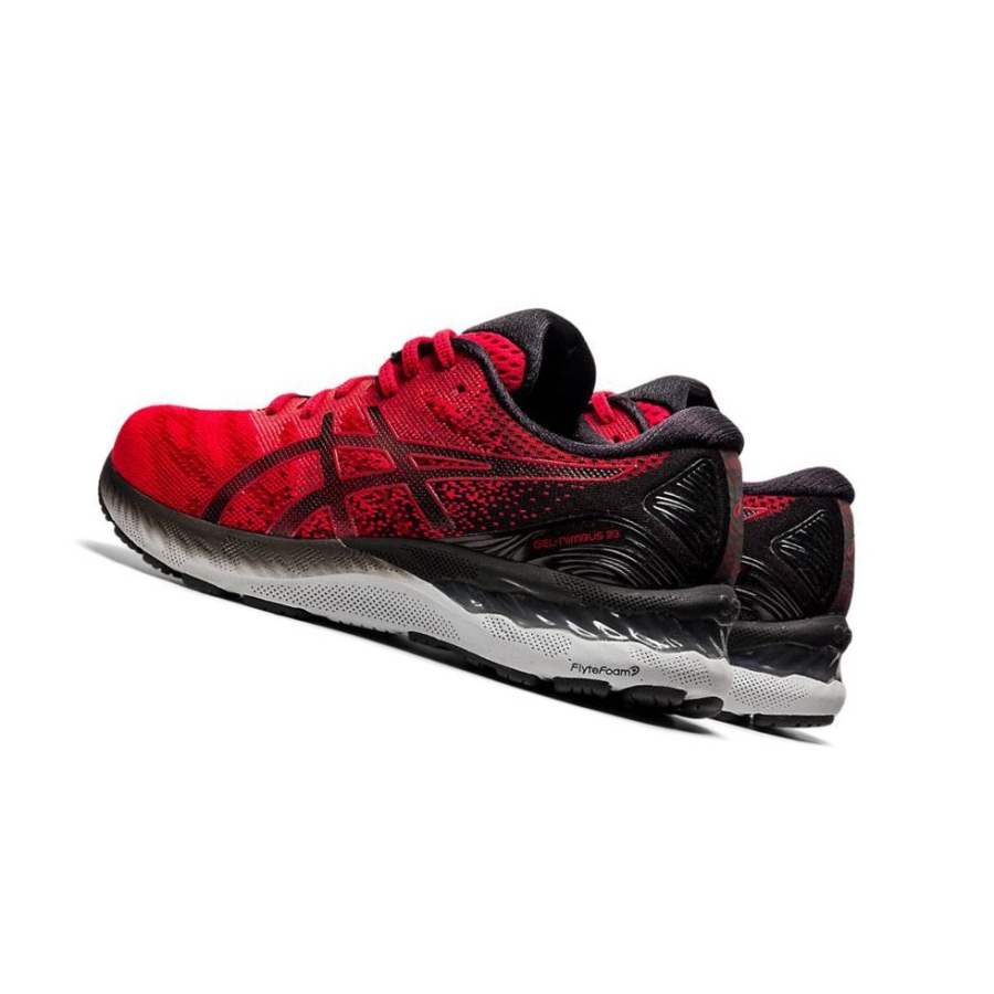 Red Men's Asics GEL-NIMBUS 23 Running Shoes | US24375QR - Asics Outlet Sale