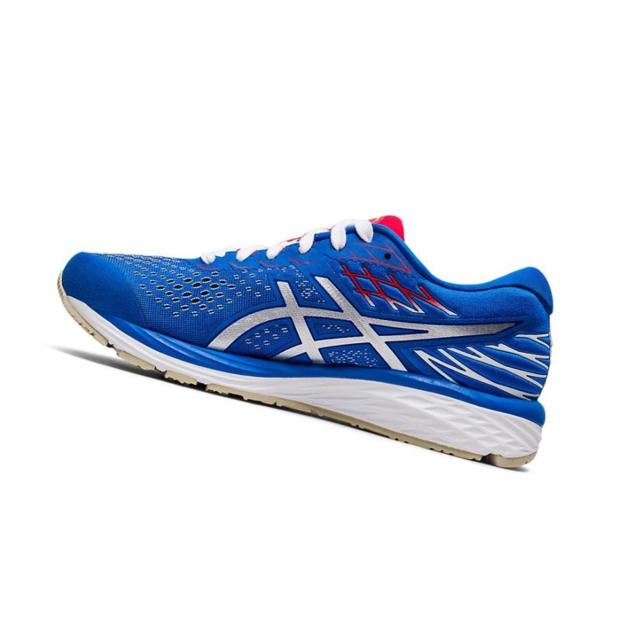 Blue Women's Asics GEL-CUMULUS 21 Retro Tokyo Running Shoes | US41652RC - Asics Outlet Sale
