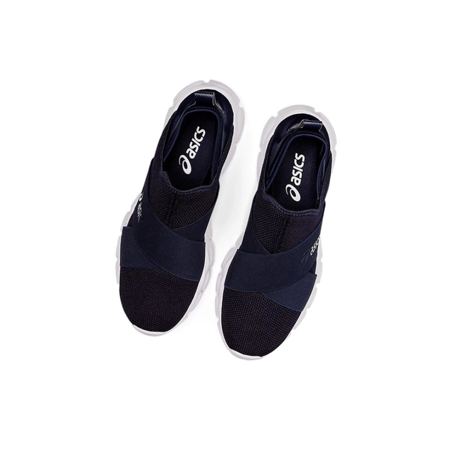 Midnight / Midnight Women's Asics QUANTUM LYTE SLIP-ON Sneakers | US42631OI - Asics Outlet Sale