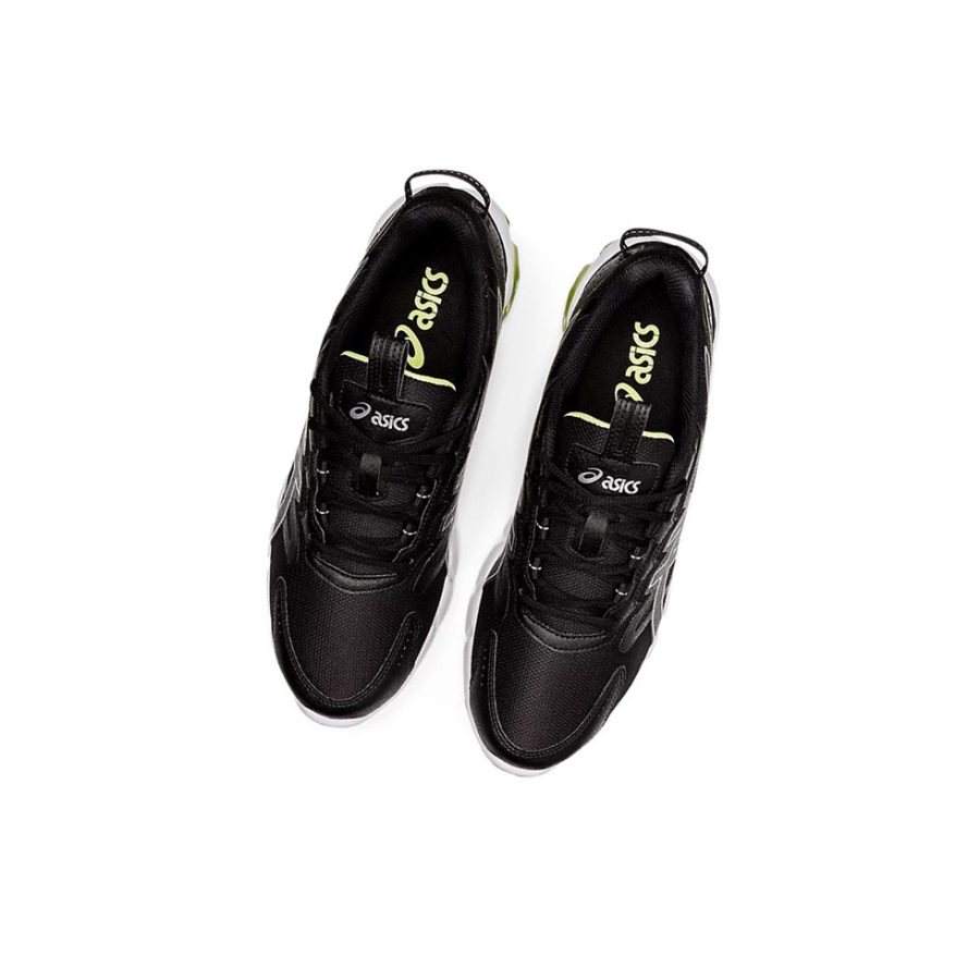 Black / Glow Yellow Men's Asics GEL-QUANTUM 90 Sneakers | US86307IL - Asics Outlet Sale