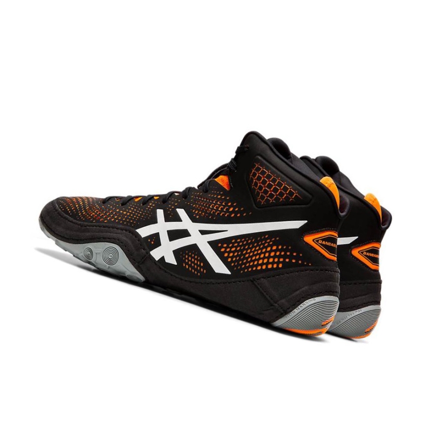 Black Men's Asics DAN GABLE EVO 2 Wrestling Shoes | US73456IM - Asics Outlet Sale