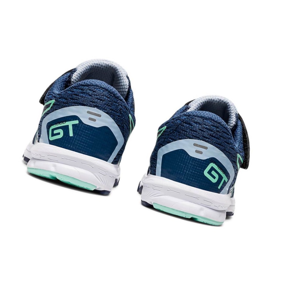 Dark Blue Kids' Asics GT-1000 9 TS Running Shoes | US72934MD - Asics Outlet Sale