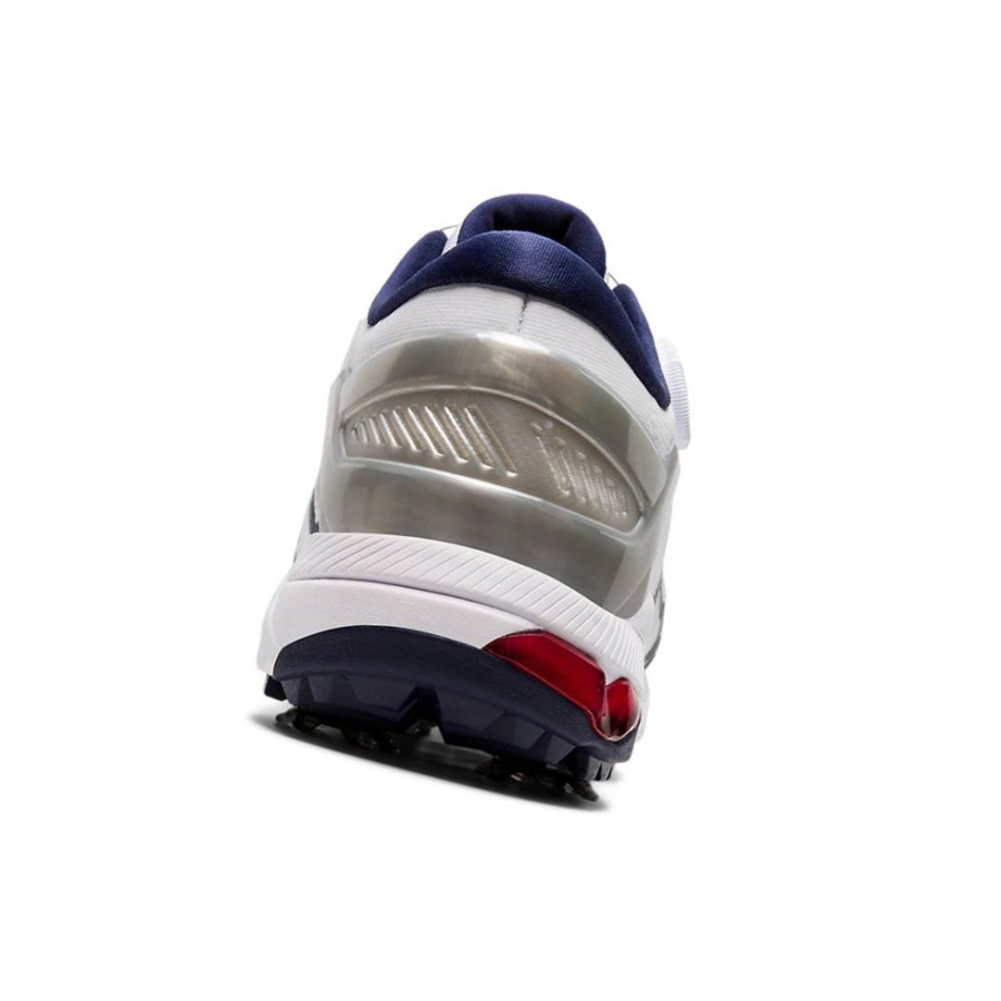 White Men's Asics GEL-COURSE Duo BOA Golf Shoes | US09217XP - Asics Outlet Sale