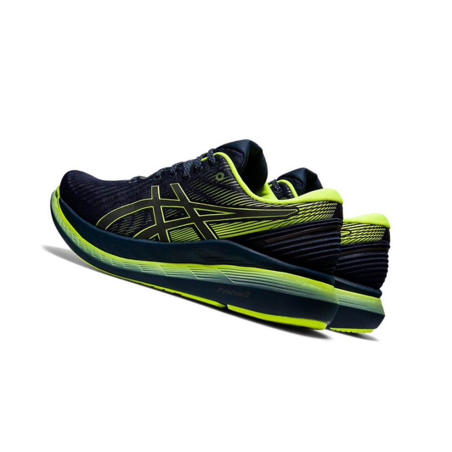 Navy Men's Asics GLIDERIDE 2 LITE-SHOW Running Shoes | US40268HN - Asics Outlet Sale