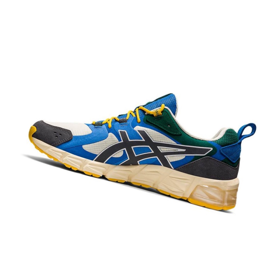 Blue Men's Asics GEL-QUANTUM 180 Sneakers | US45703PW - Asics Outlet Sale