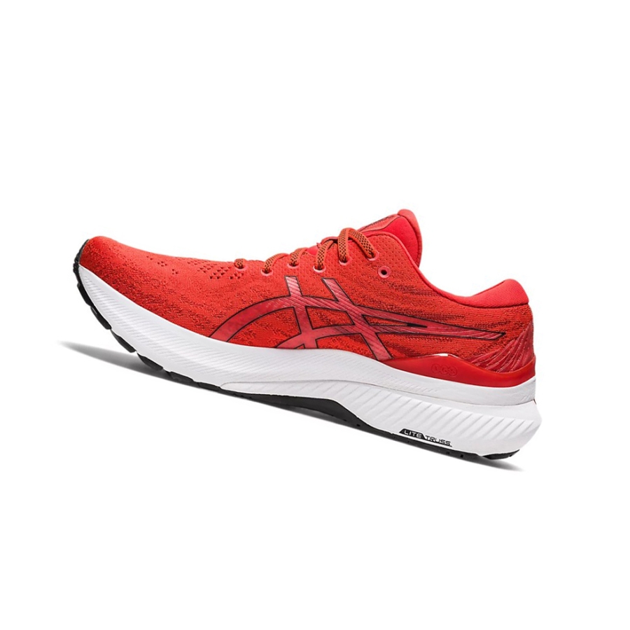Cherry Tomato / Black Men's Asics GEL-KAYANO 29 Running Shoes | US38610SP - Asics Outlet Sale