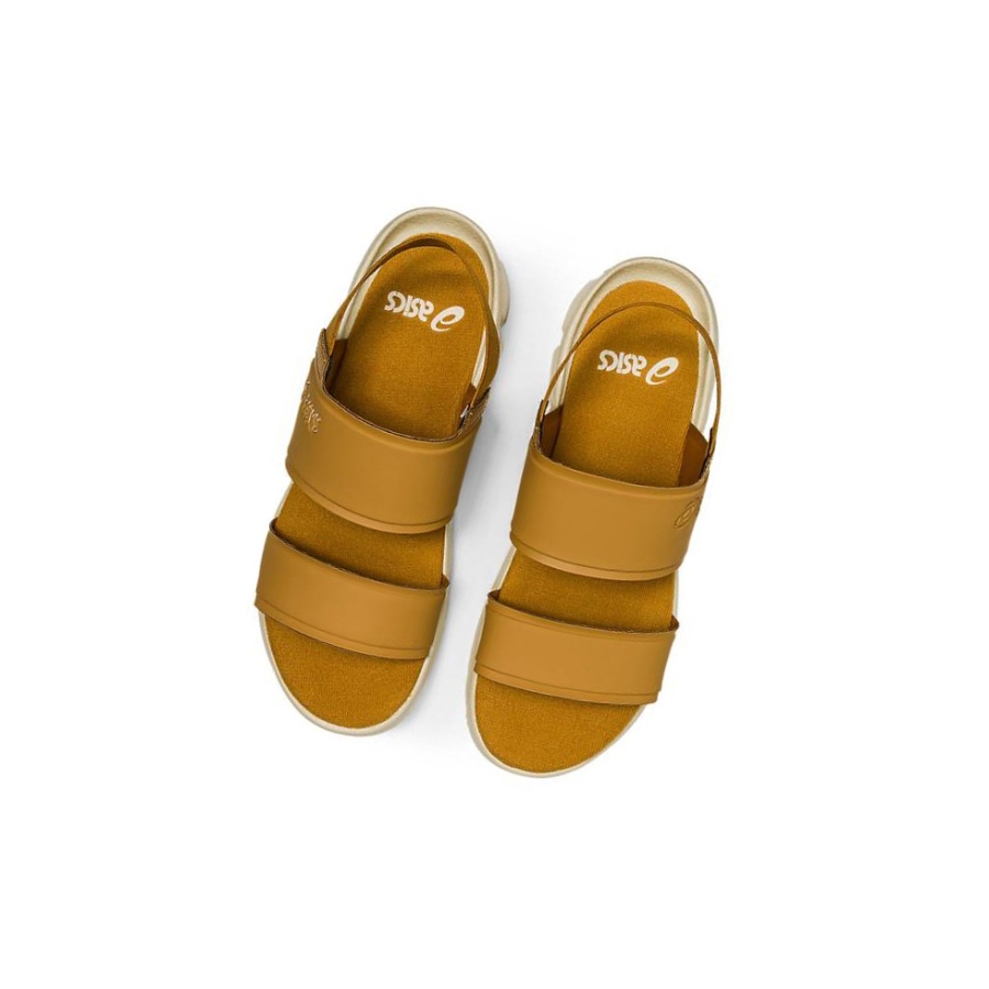 Brown Men's Asics GEL-QUANTUM 90 SD FO Sandals | US57291AZ - Asics Outlet Sale