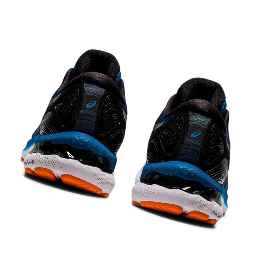 Blue Men's Asics GEL-NIMBUS 23 Running Shoes | US04765KZ - Asics Outlet Sale