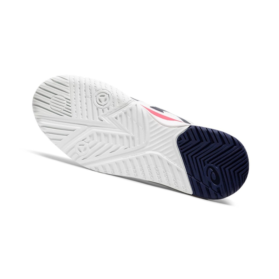 White / Peacoat Women's Asics GEL-RESOLUTION 8 Tennis Shoes | US89701AC - Asics Outlet Sale