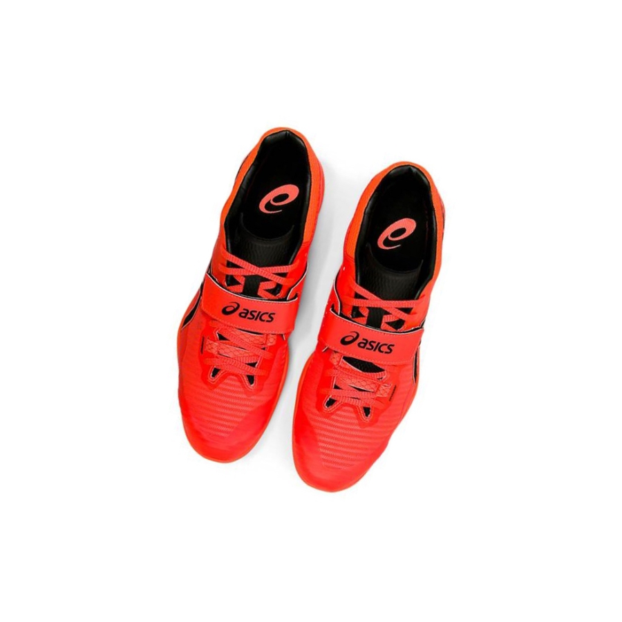Red Women's Asics THROW PRO Track Shoes | US32750QF - Asics Outlet Sale