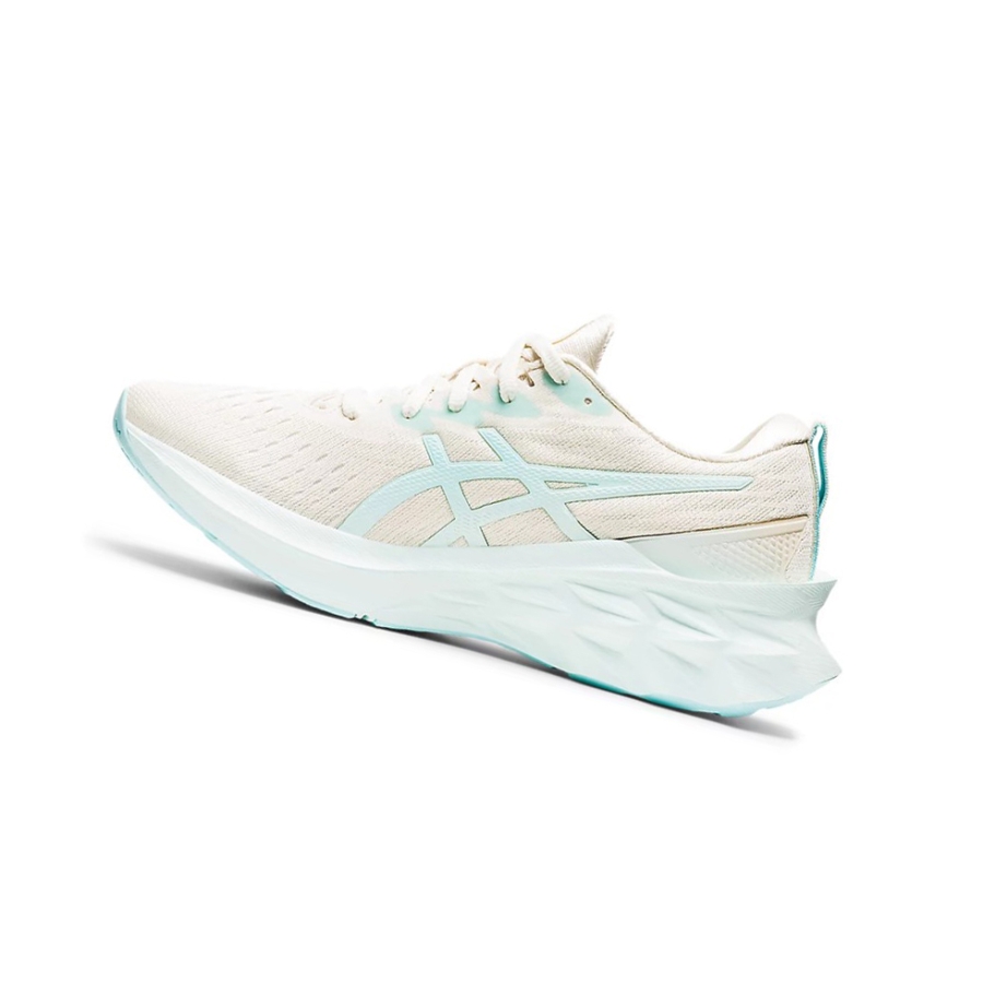 Birch / Clear Blue Women's Asics NOVABLAST 2 Running Shoes | US65213LN - Asics Outlet Sale
