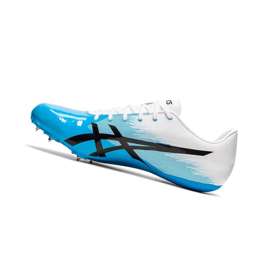 Digital Aqua / Black Women's Asics Hyper Sprint 7 Track Shoes | US34029ZW - Asics Outlet Sale