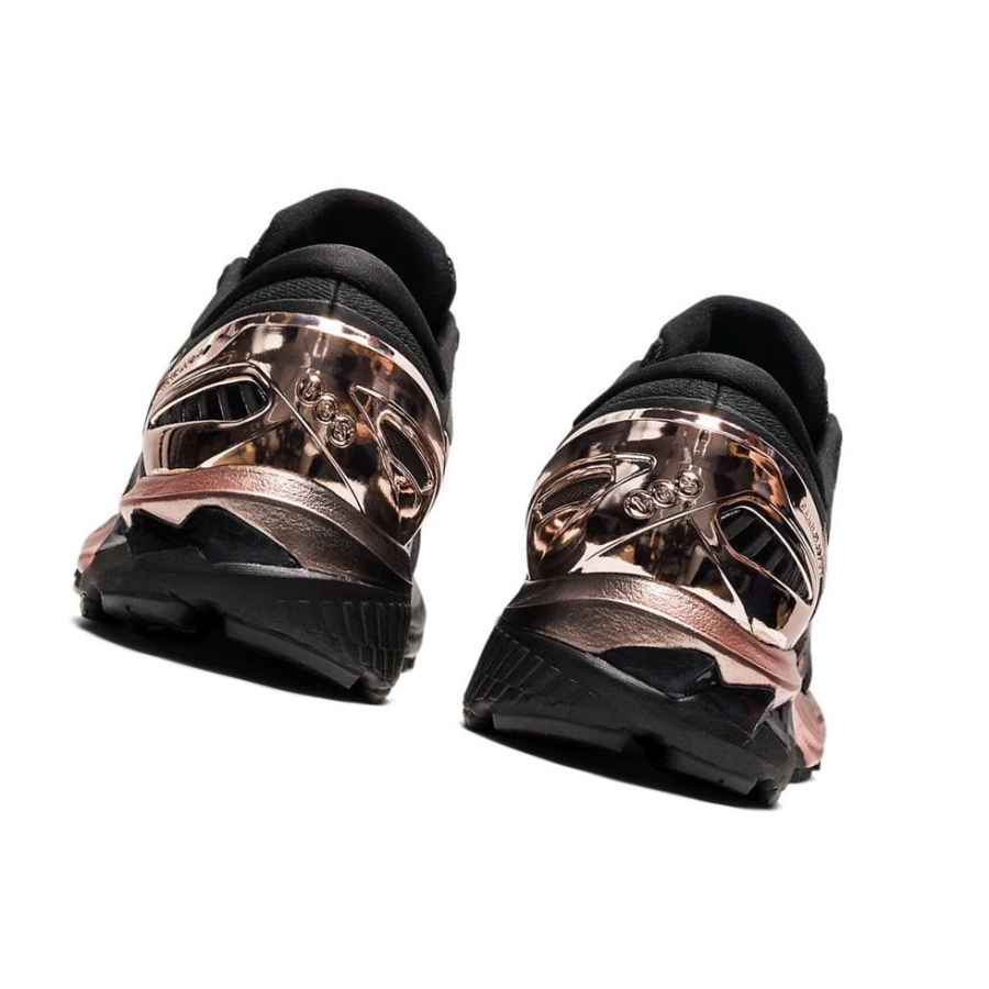 Black Women's Asics GEL-KAYANO 27 PLATINUM Running Shoes | US74358XF - Asics Outlet Sale