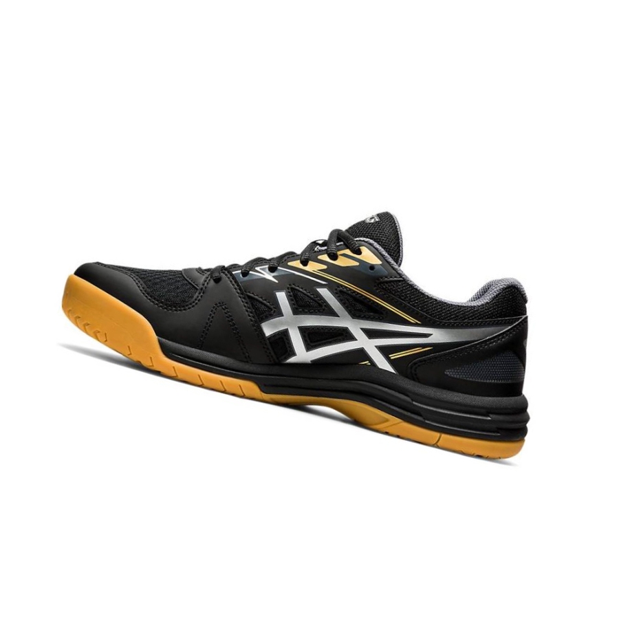 Black Men's Asics UPCOURT 4 Volleyball Shoes | US82761PG - Asics Outlet Sale