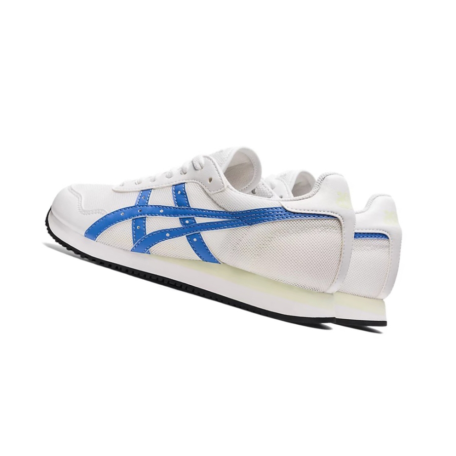 White / Blue Women's Asics TIGER RUNNER Sneakers | US92387UT - Asics Outlet Sale