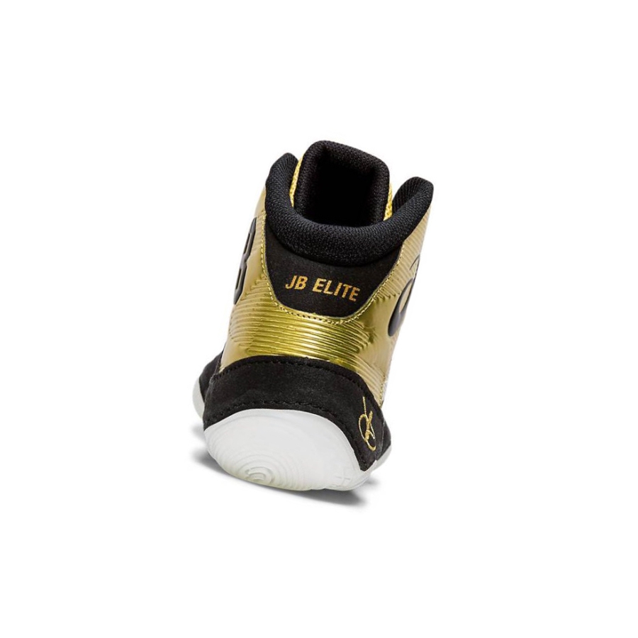 Gold Men's Asics JB ELITE IV Wrestling Shoes | US54798FO - Asics Outlet Sale