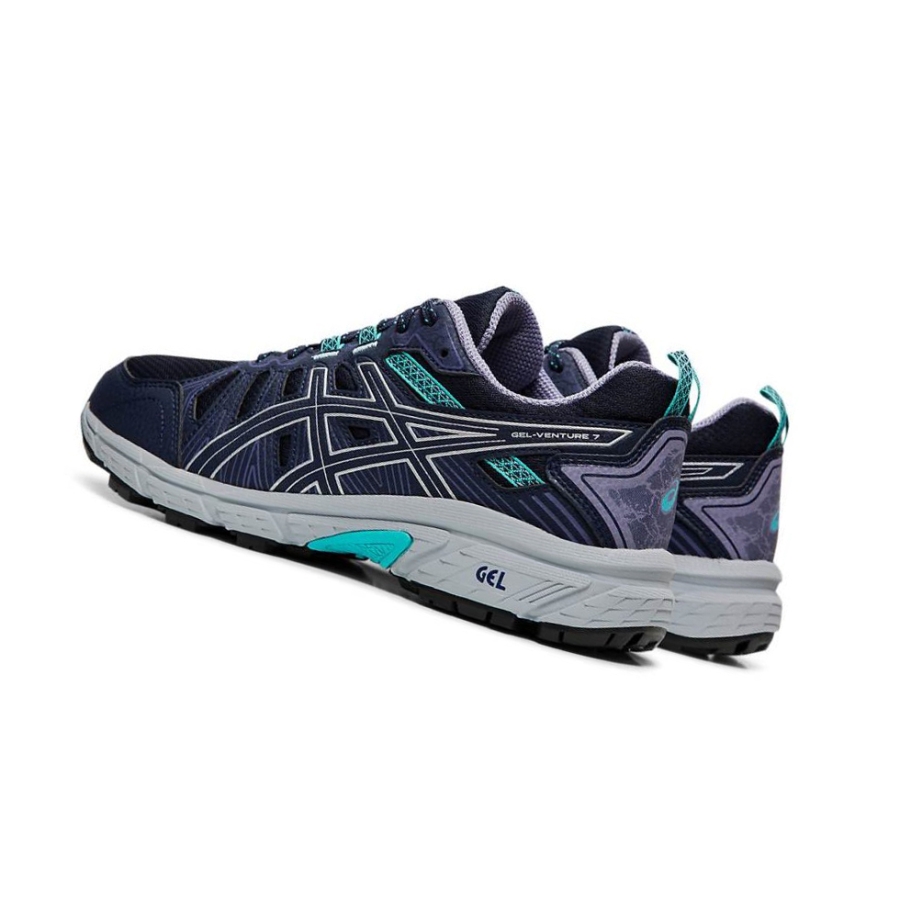 Black Women's Asics GEL-VENTURE 7 Trail Trail Running Shoes | US03286FS - Asics Outlet Sale