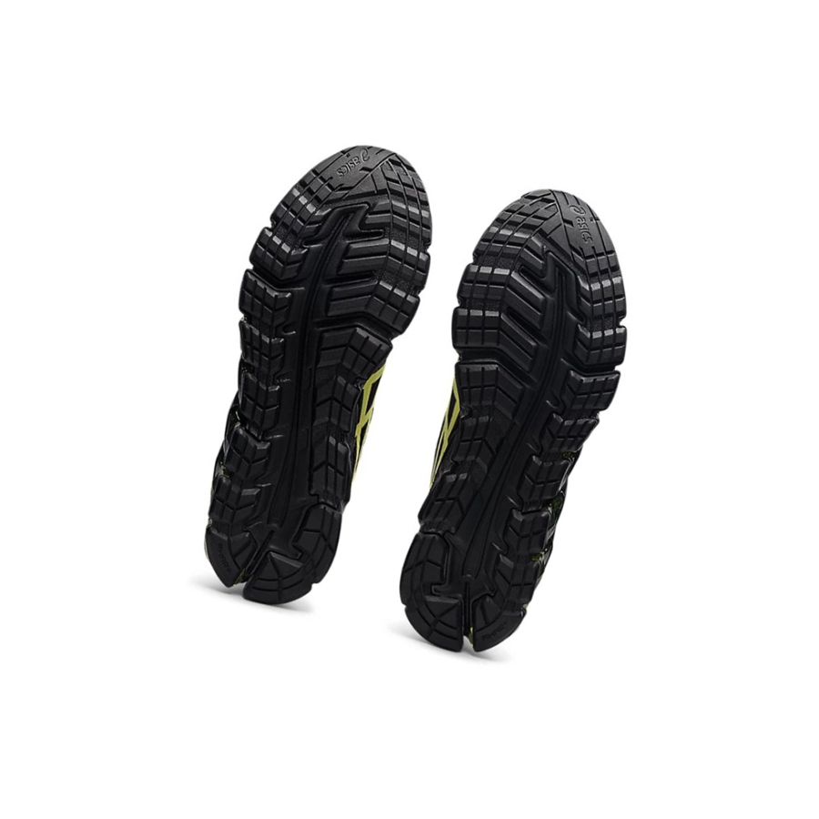 Black / Glow Yellow Men's Asics GEL-QUANTUM 180 Sneakers | US51049RE - Asics Outlet Sale