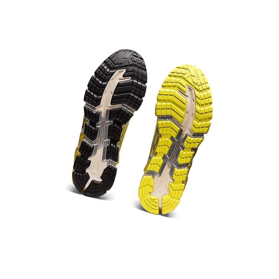 Pure Silver / Sour Yuzu Men's Asics GmbH x GEL-QUANTUM 360 6 Sneakers | US61435QA - Asics Outlet Sale