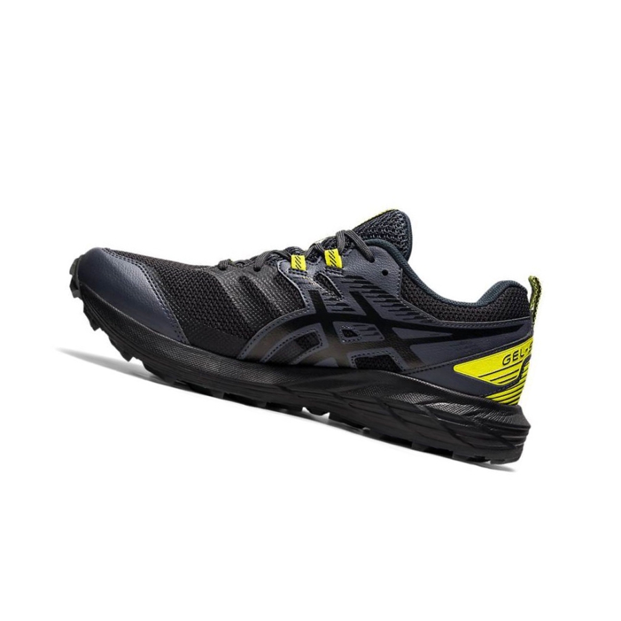 Black Men's Asics GEL-SONOMA 6 Trail Running Shoes | US64257CY - Asics Outlet Sale